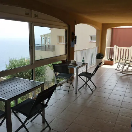 La Patarse Chambres Vue Maison d'hôtes Cerbère